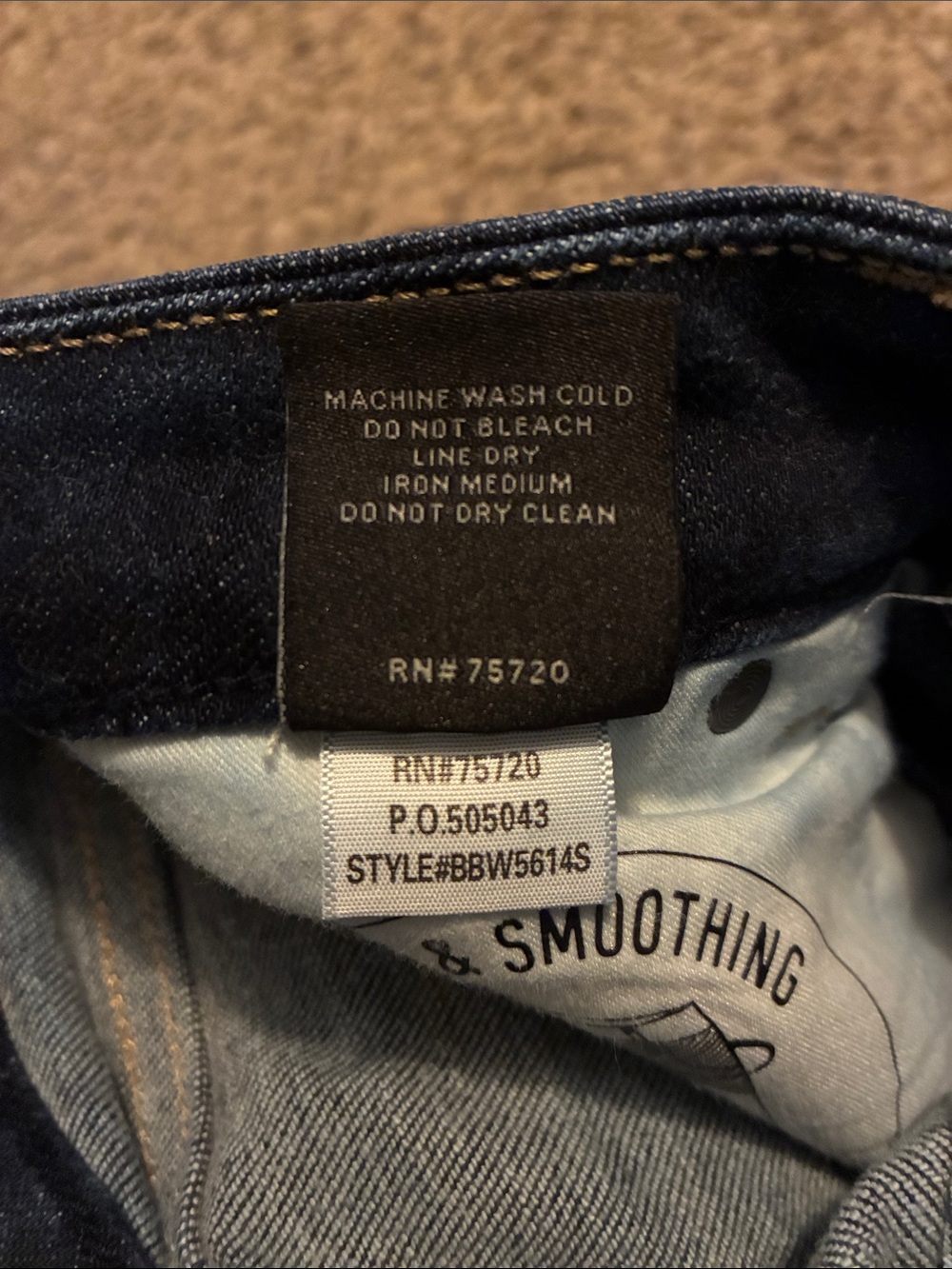 Buckle black bootcut jeans -size 26 - Picture 4 of 6